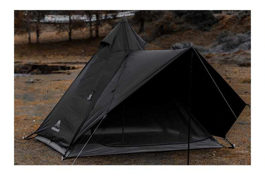 Cheap Goat Tents Luxury Waterproof Polyester Large Tents With Tarp Camping Spire Yurt High Quality Indian Pyramid Black Tent   